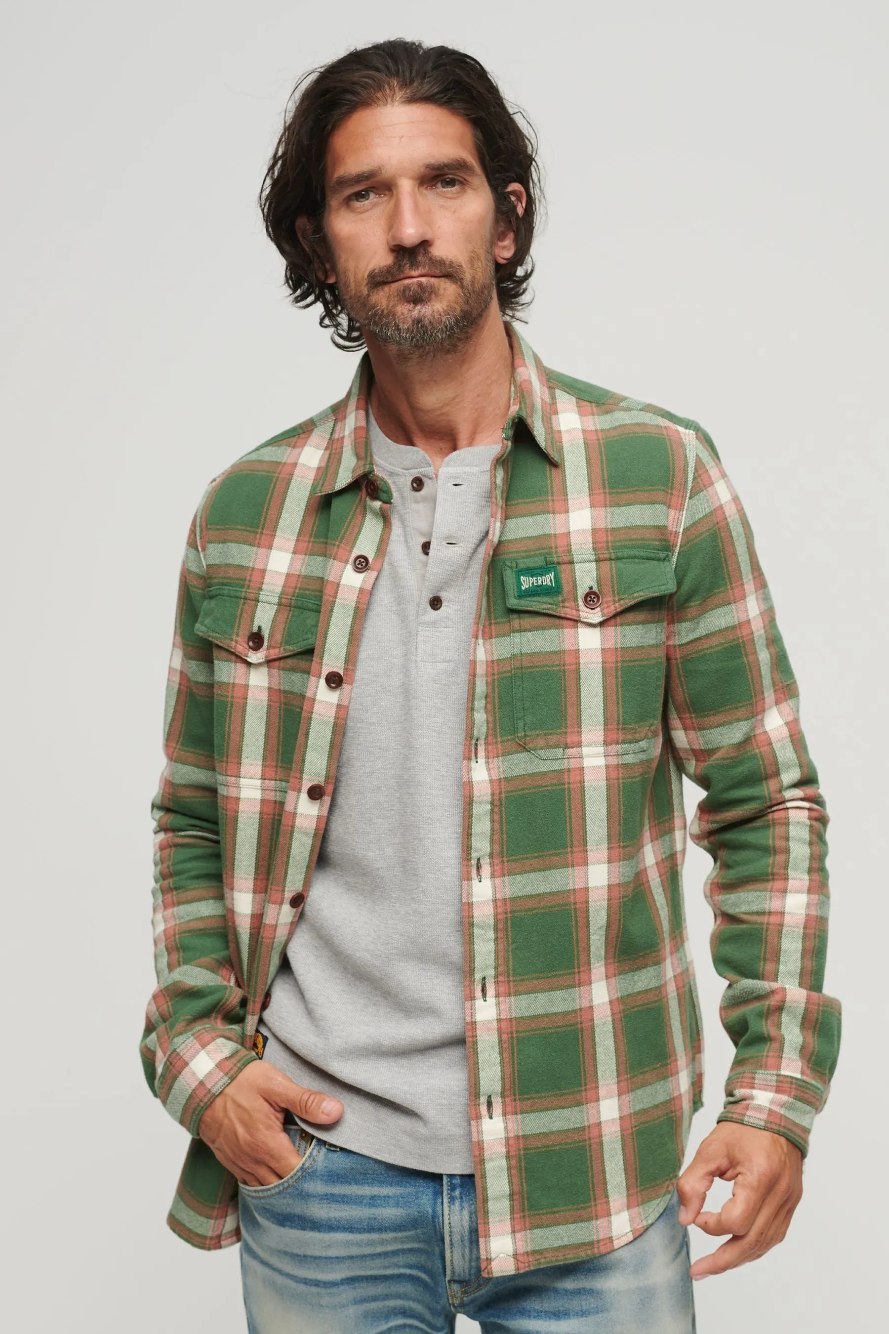 Superdry - Camicia con A quadri vintage