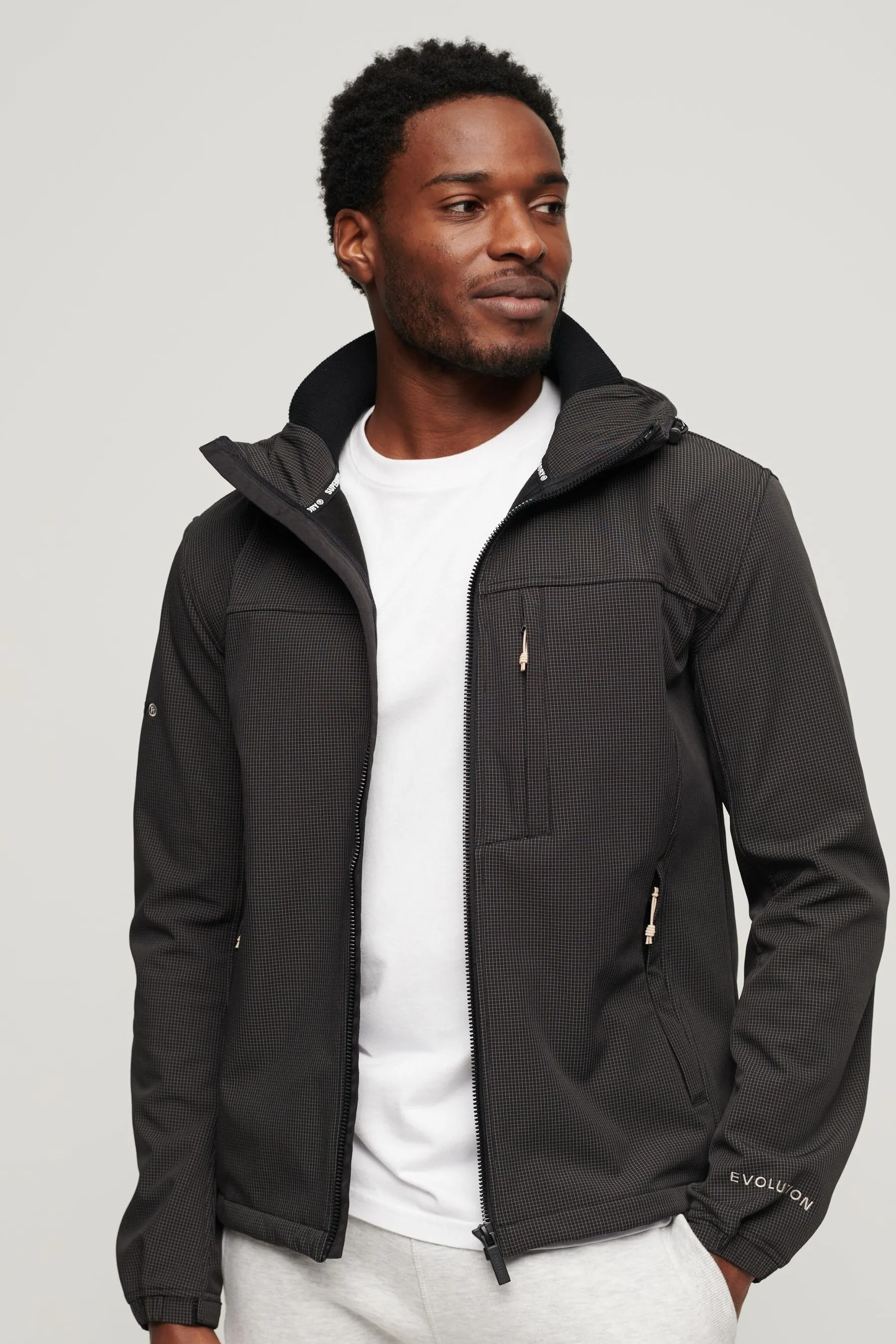 Superdry Con cappuccio - Giacca da trekking antistrappe