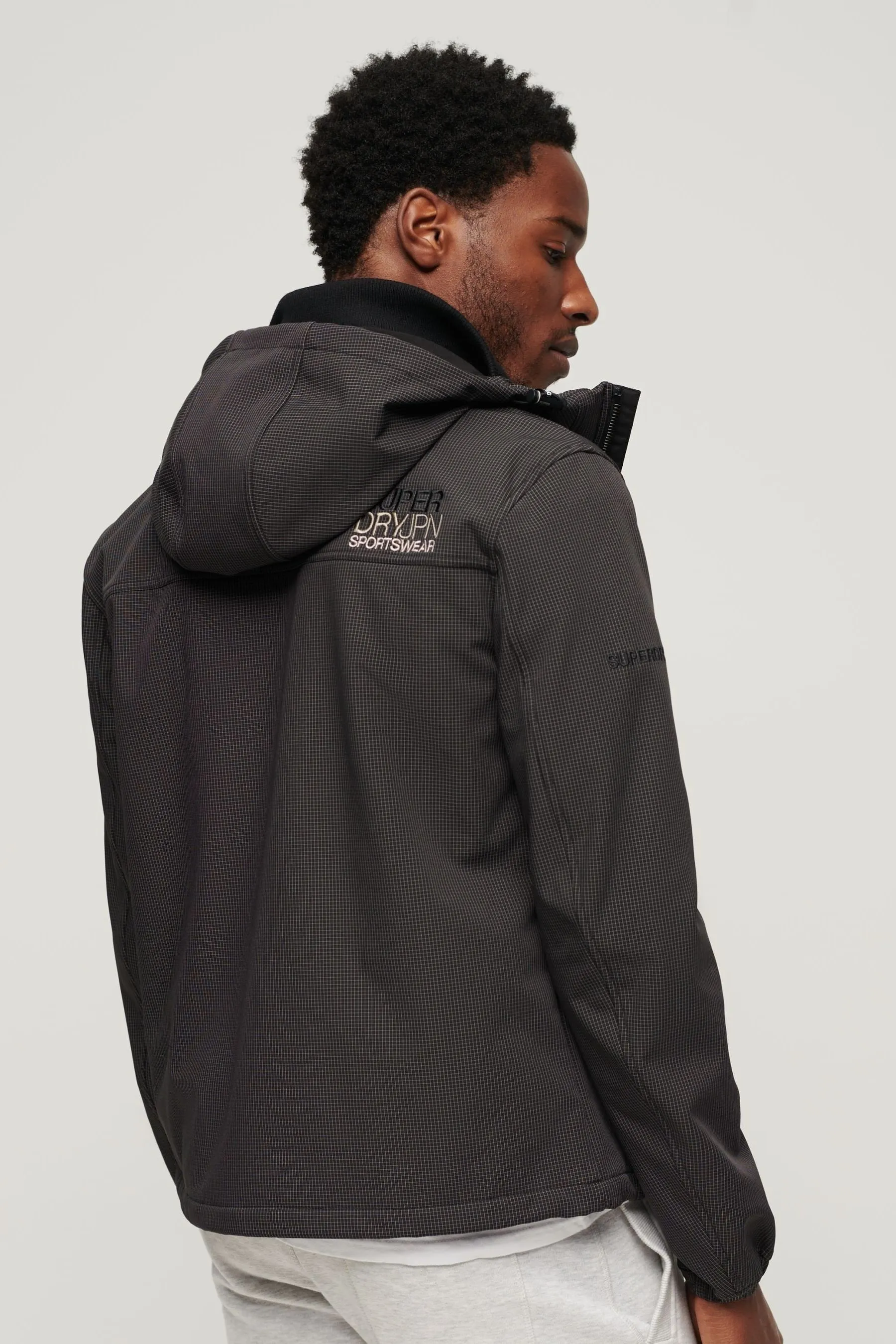 Superdry Con cappuccio - Giacca da trekking antistrappe