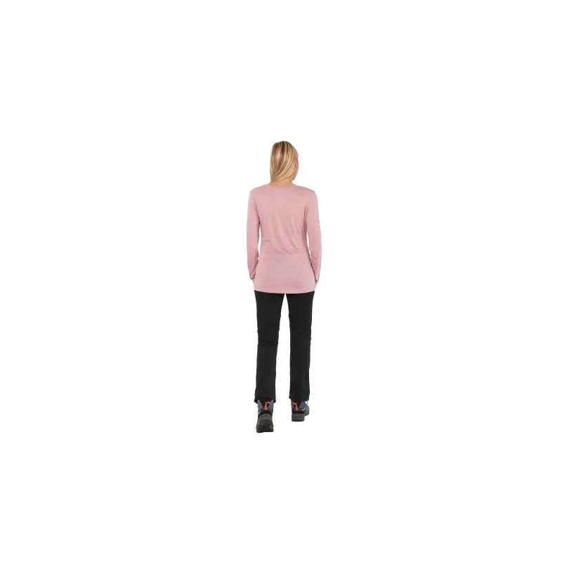 T-shirt donna a maniche lunghe Salewa PUEZ MELANGE DRY (zephyr melange)