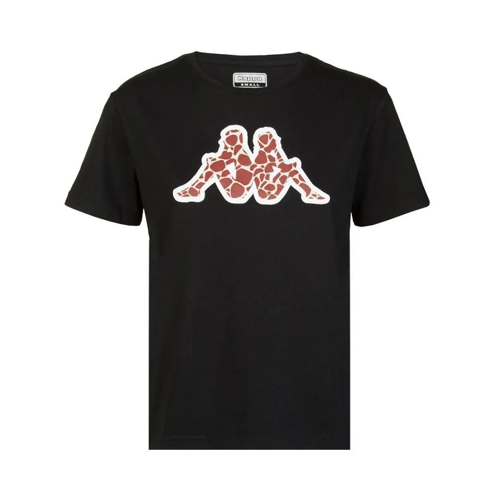  T-SHIRT KAPPA. NERO 