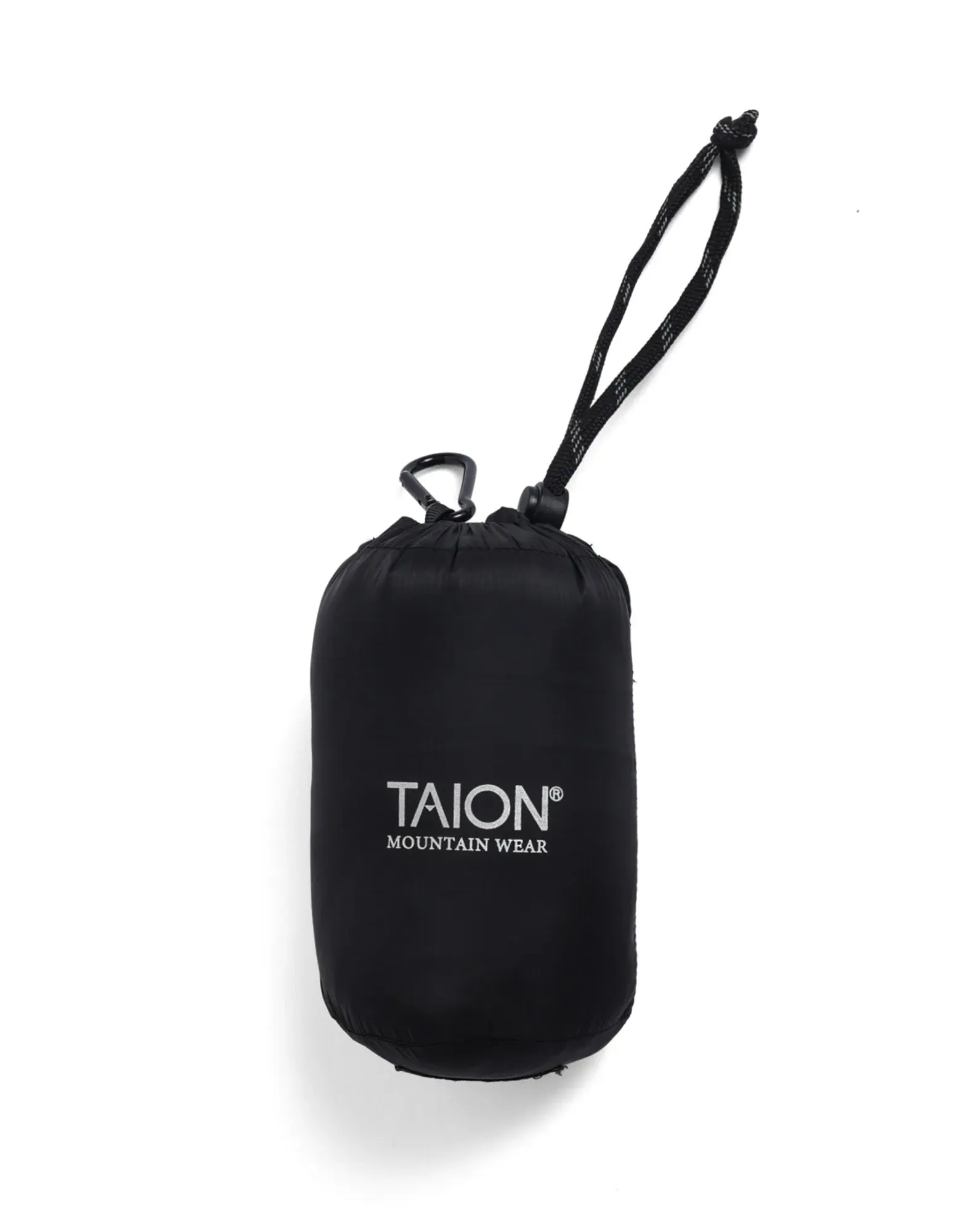 TAION Piumino Lungo Mountain con Cappuccio Dark Navy