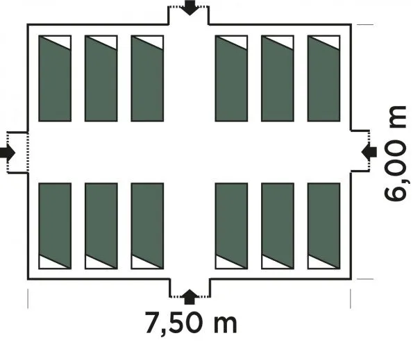 Tenda ferrino Montana 45Plus FR