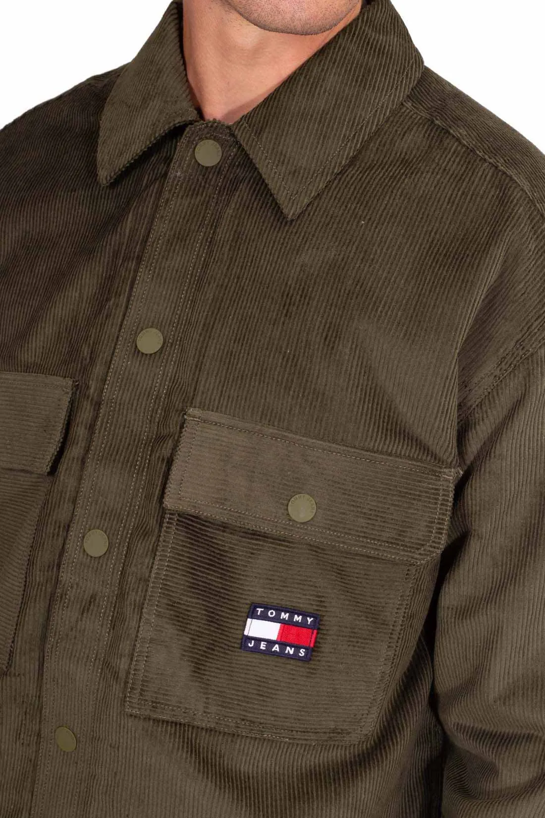 TOMMY JEANS Giacca uomo oversize in velluto 