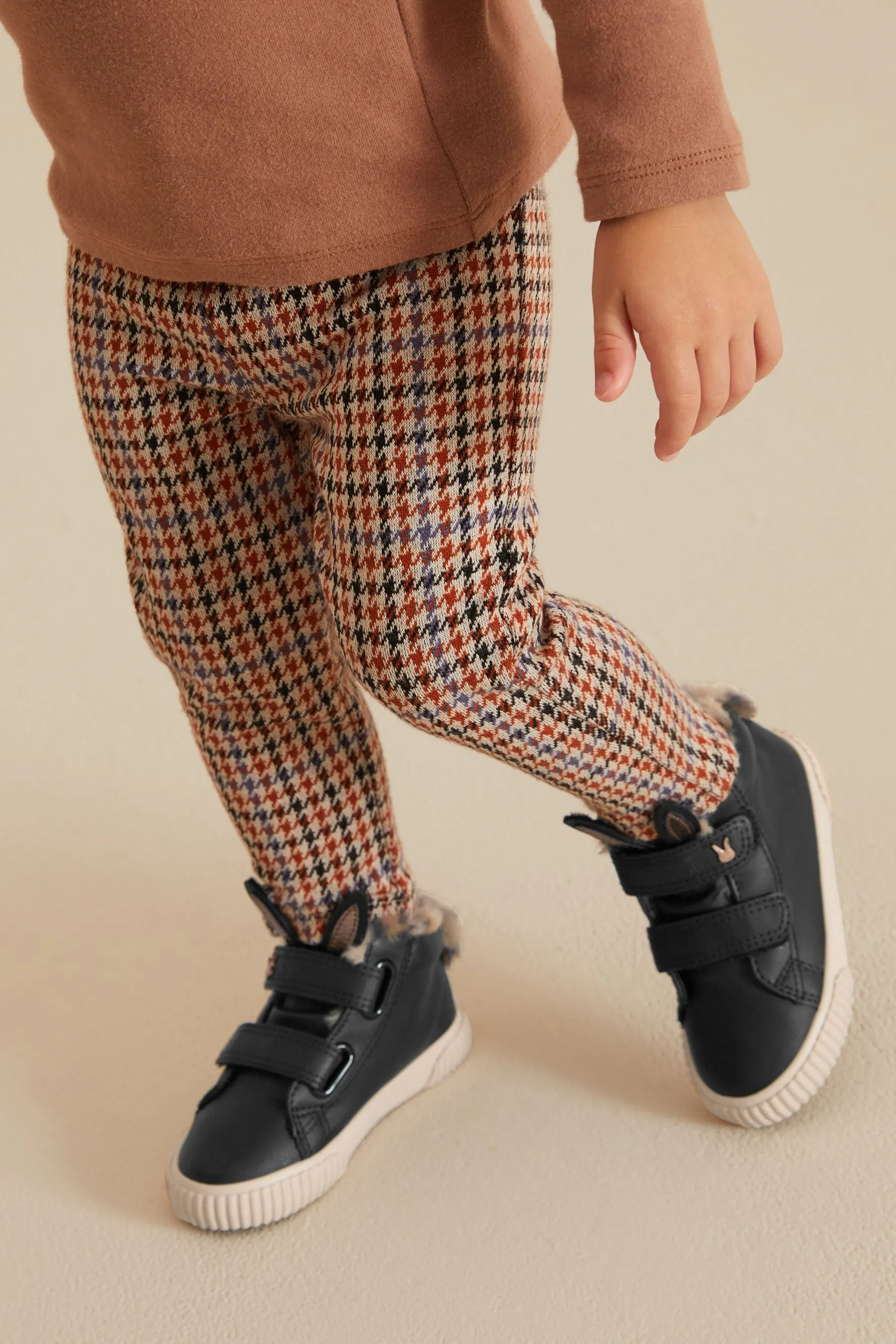 Touch Fasten Strap High Top Scarpe da ginnastica    