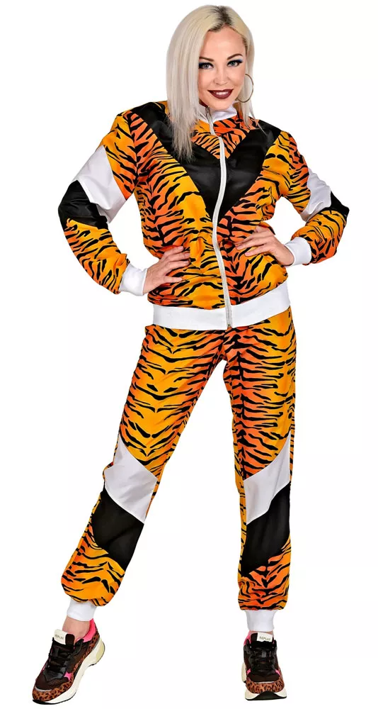 Tuta Tiger anni '80 per adulto