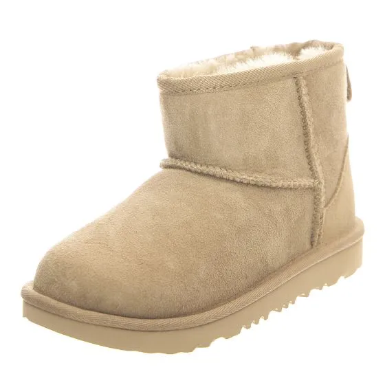 Ugg Mount Hope Fleece Beige - Stivaletti Bambini Beige    