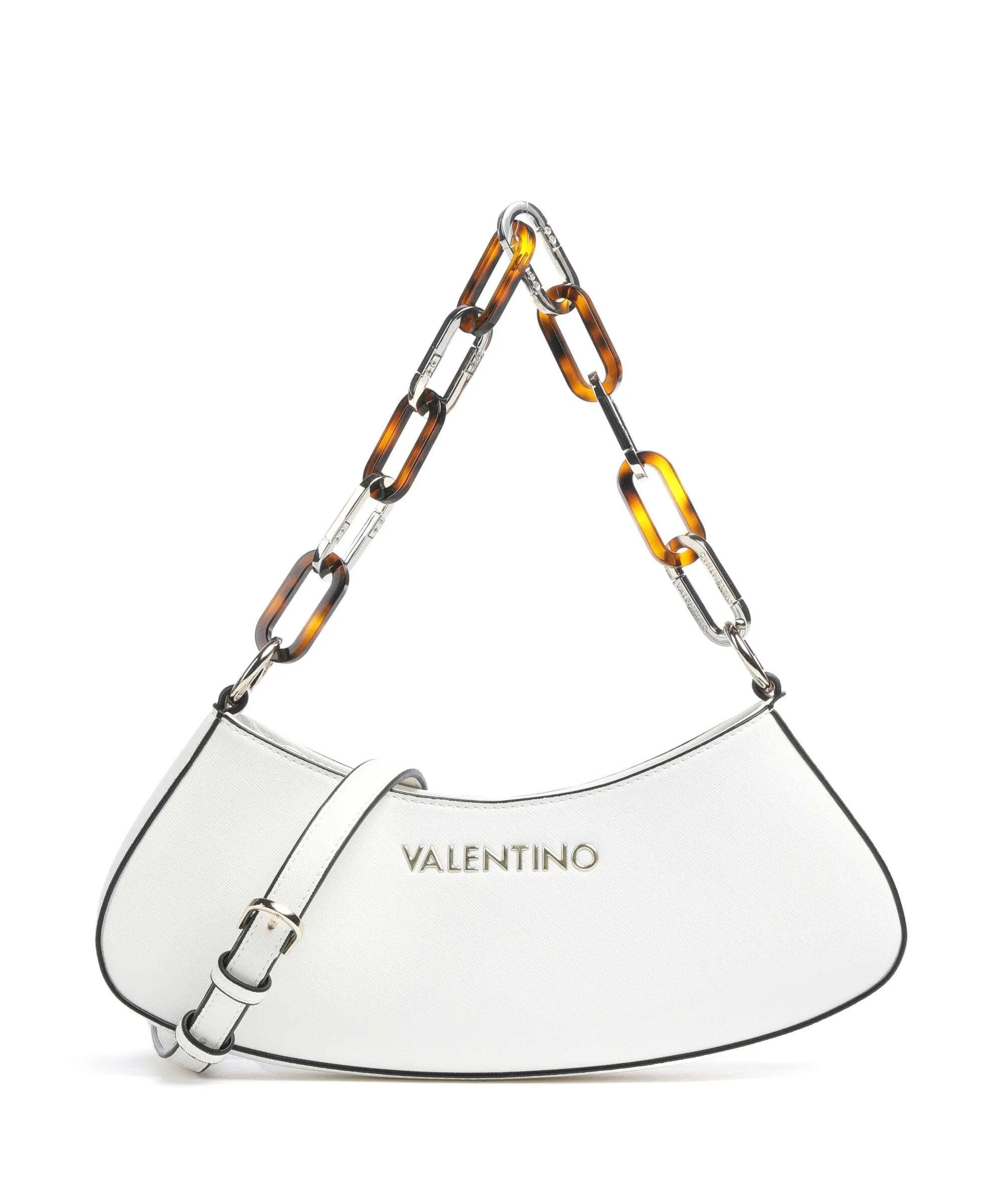  Valentino Bags Bercy Borsa a spalla pelle sintetica bianco  