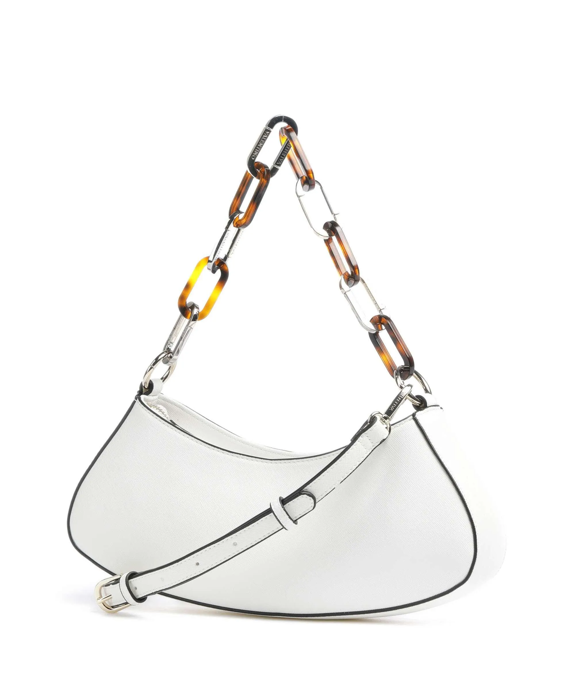  Valentino Bags Bercy Borsa a spalla pelle sintetica bianco  