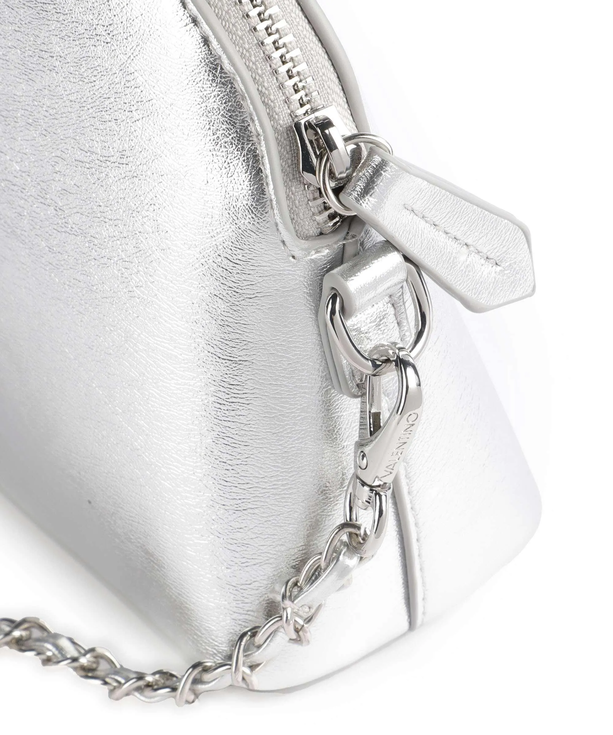  Valentino Bags Mayfair Borsa a tracolla pelle sintetica argento  