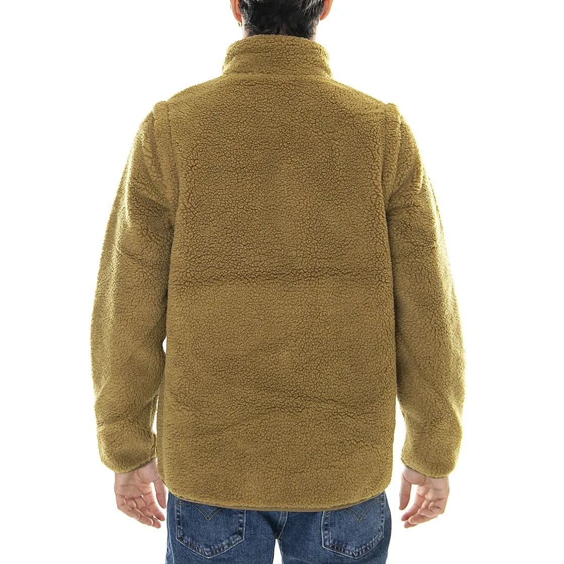 Vans Weber Nutria - Giacca Invernale Collo Alto Uomo Verde    