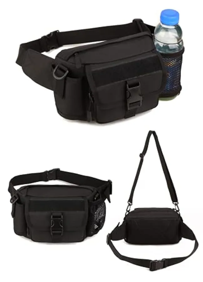 Yakmoo Grande Marsupio Sportivo Impermeabile Molle Sistema Borsetta a Tracolla Militare Tattico Borsa per Outdoors 240570819